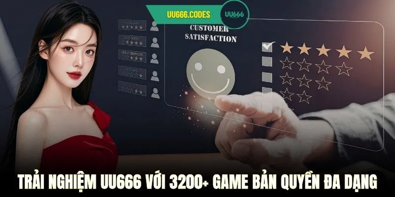 Trải nghiệm UU666 với 3200+ game bản quyền đa dạng